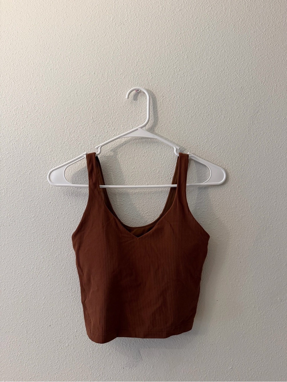 Lululemon brown ribbed align tank